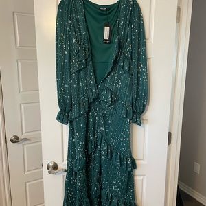 Nasty Gal star corset dress